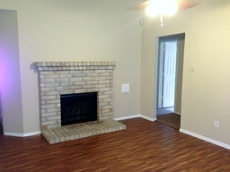 Pecan Fireplace